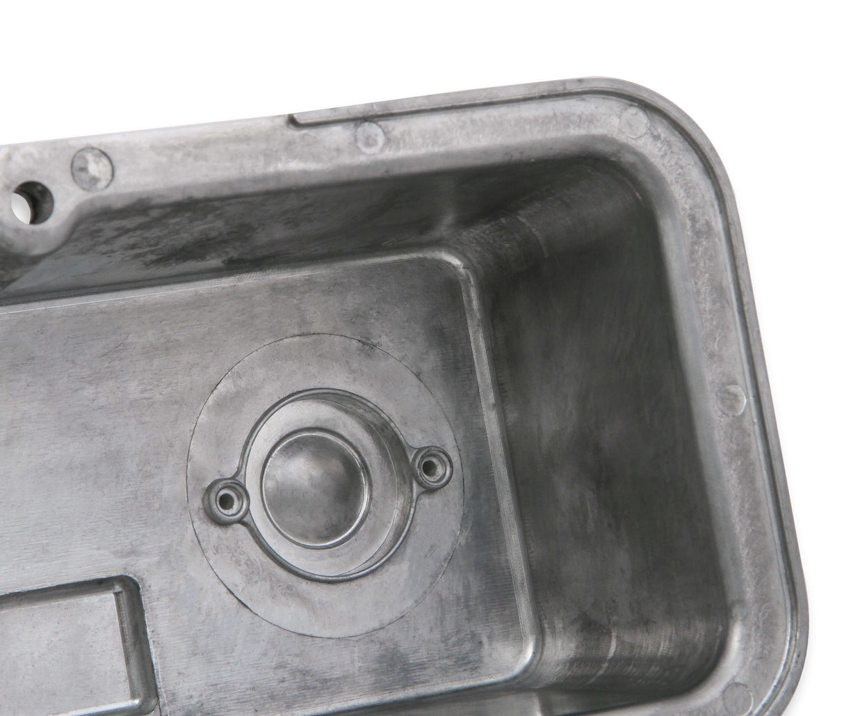 Holley 241-83 M/T Valve Covers - Vintage Style - Finned - SBC - Satin Black
