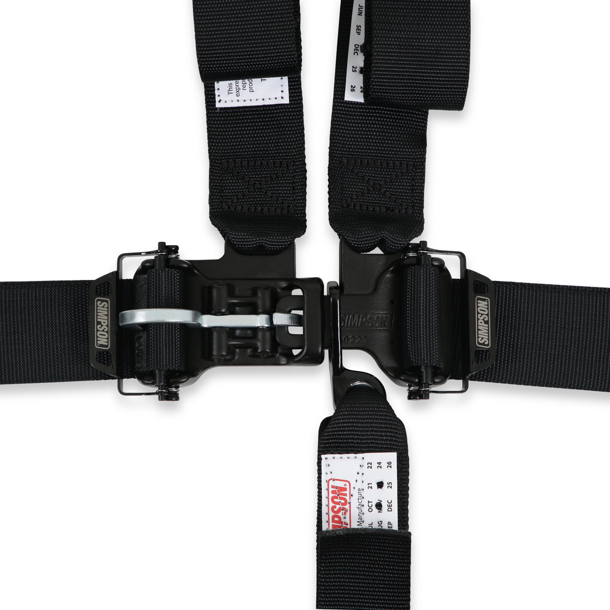 Simpson Latch & Link Off-Road Harness 2" D3 Pull down with pads - D2LD5WBP