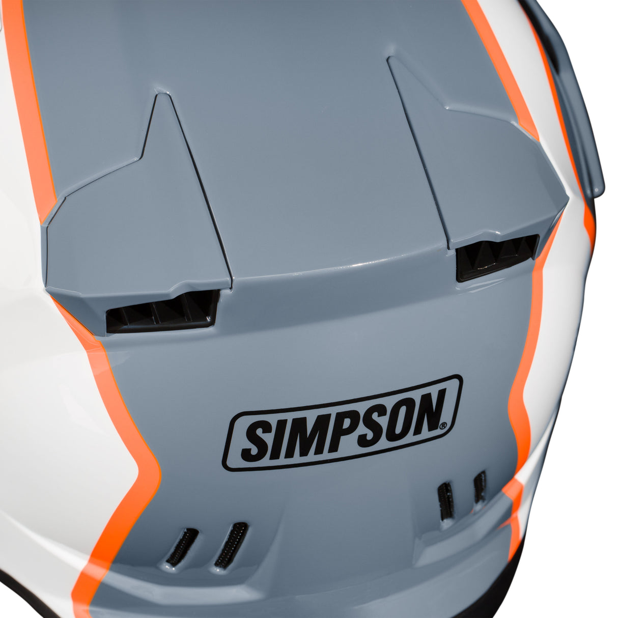 Simpson Motorcycle Xcursion Bandit Helmet - BC Orange - Large - XBBAOWLG