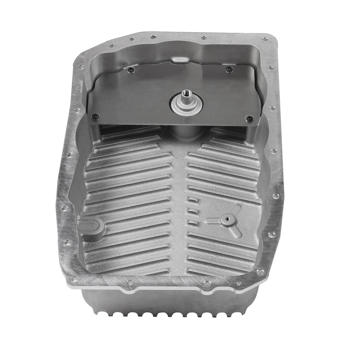B&M Hi-Tek Deep Transmission Pan - Aluminum - 70391