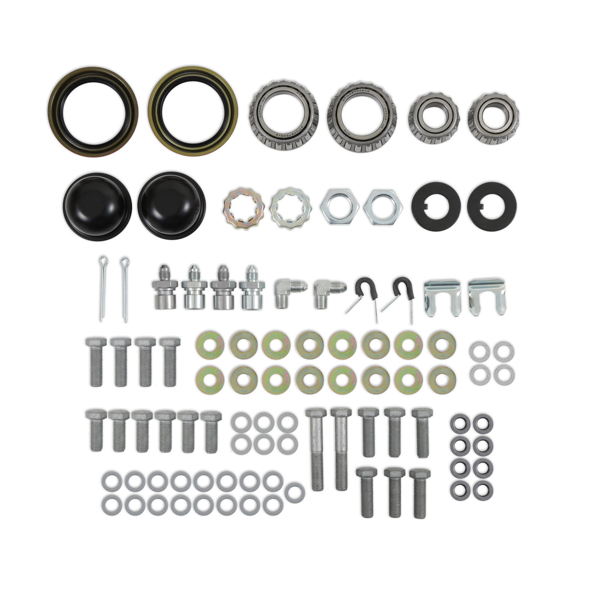 Scott Drake 64-69 Wilwood Disc Brake Conversion w/ Drilled & Slotted Rotors - DBC-6569-WW-DSR