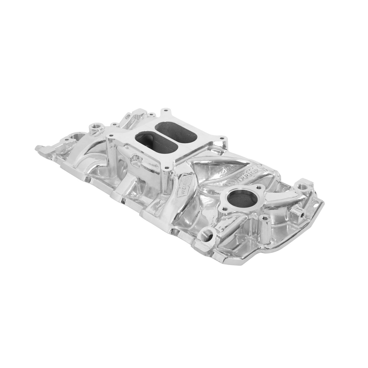 Weiand Street Warrior Intake - Chevy Small Block V8 - 8120P