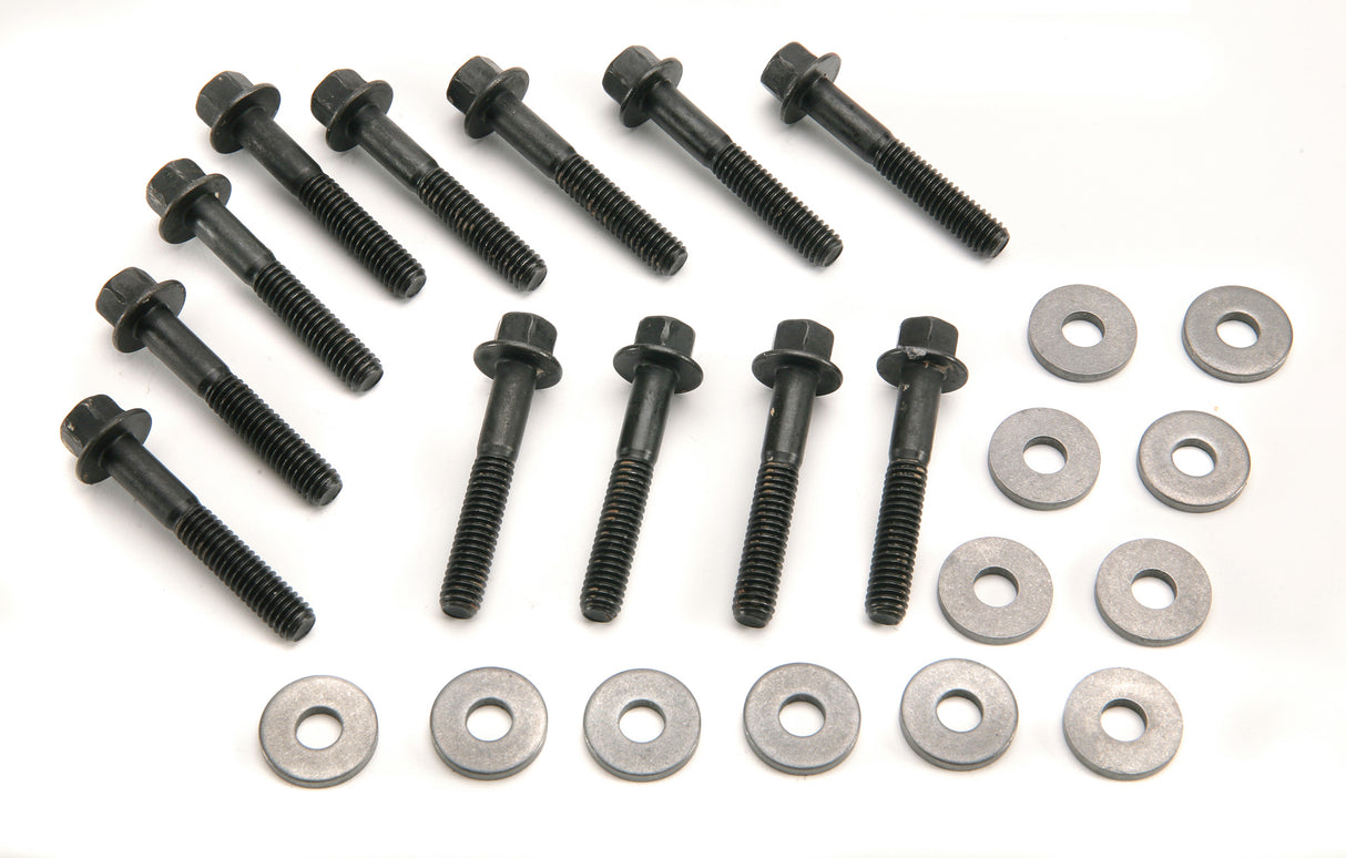 Mr Gasket Intake Manifold Bolt Set - Super Flanged Head - 6082MRG