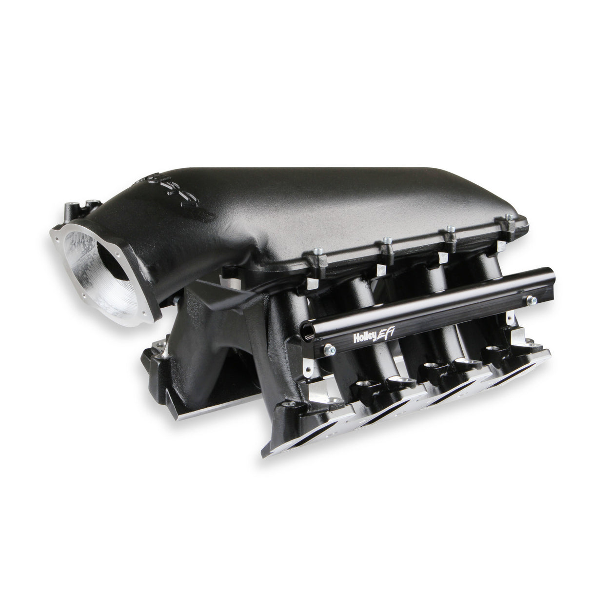 Holley EFI LS1 (Cath) Hi-Ram Black Kit with 102mm TB and 120s - 300-123BK-120K