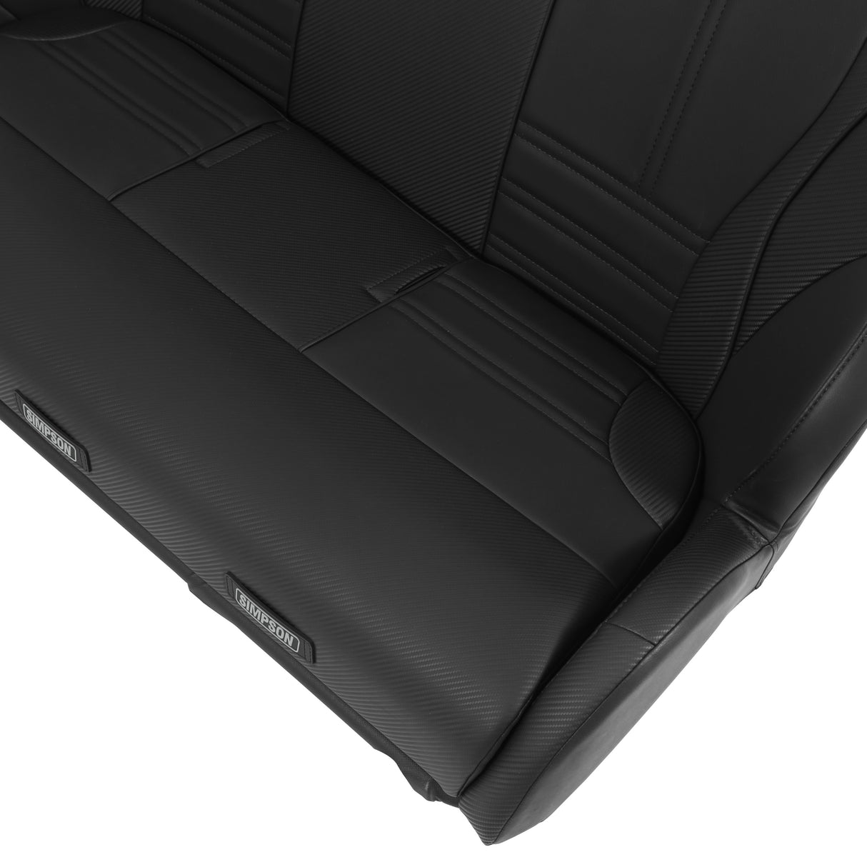 Simpson STD PRO SPORT BENCH XP - Black/Black Simpson Racing Pro Sport Rear Bench - SP107-510-304