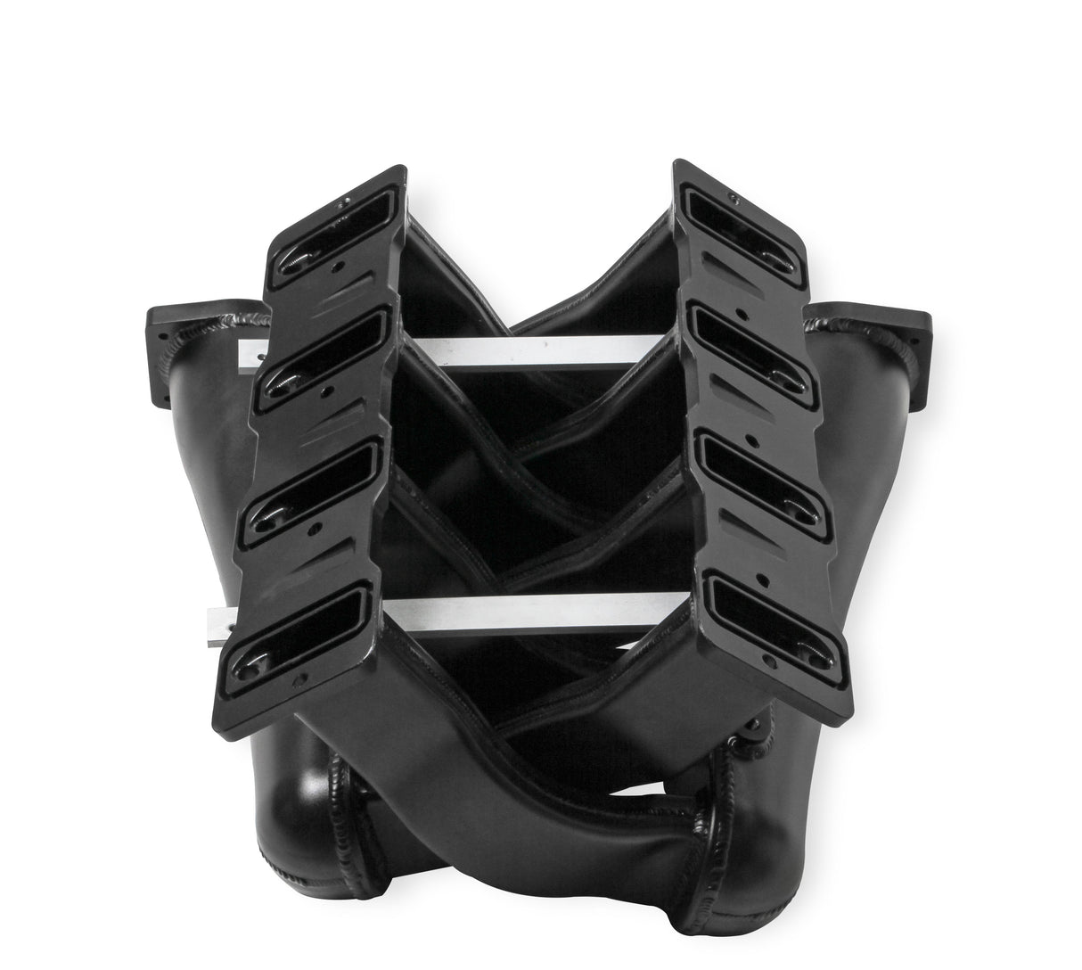 Holley 820242 Sniper EFI Fabricated Intake Manifold Dual Plenum 102mm LS1/2/6, Rail Kit - Blk