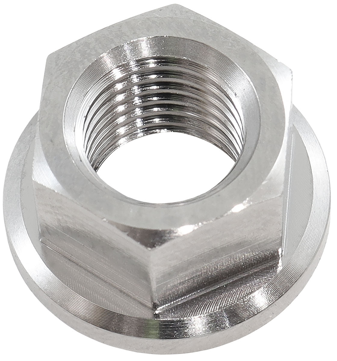 Aeroflow M10 x 1.25mm Titanium 6 Point Hex Nut - AF3503-0020 AF3503-0020