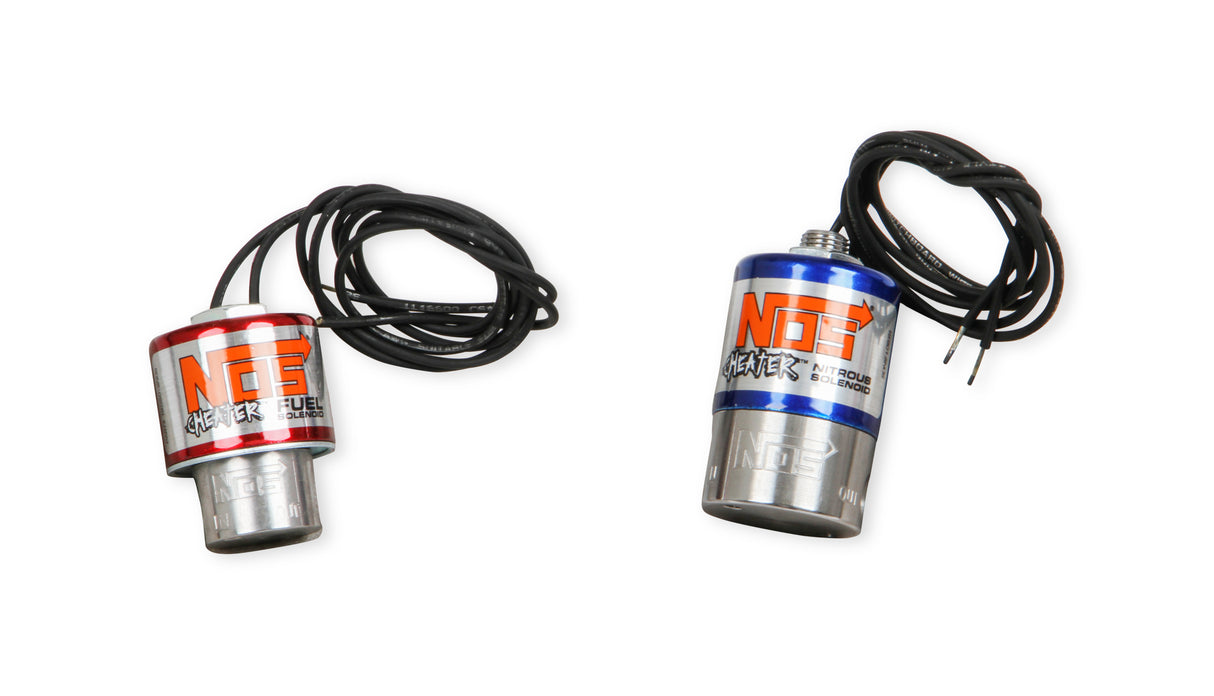 NOS Supercharger Nitrous System,Polished Plate,Red/Blue Plumbing,Blue Bottle - 02520-CNOS