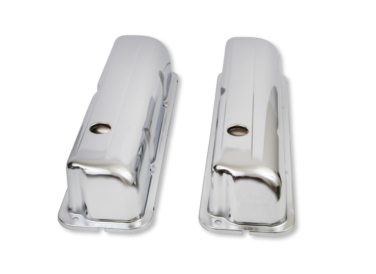 Mr Gasket Chrome Valve Covers with Baffle - 9412