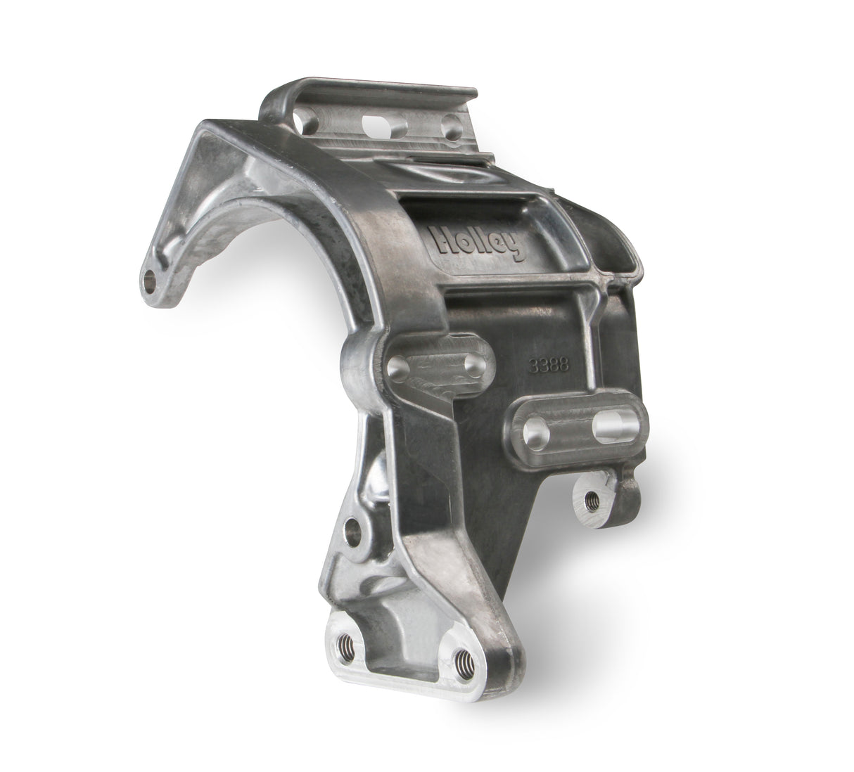 Holley 20-160 Low-Mount LS Drive System (A/C) w/ Sanden SD7 Compressor - Passenger's Side