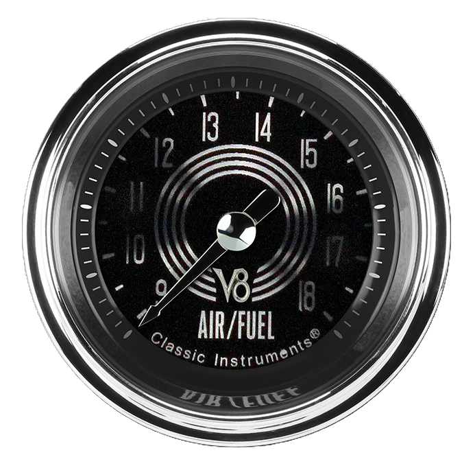 Classic Instruments V8 Speedster 2" Air / Fuel Ratio Gauge - V8SR194SLF