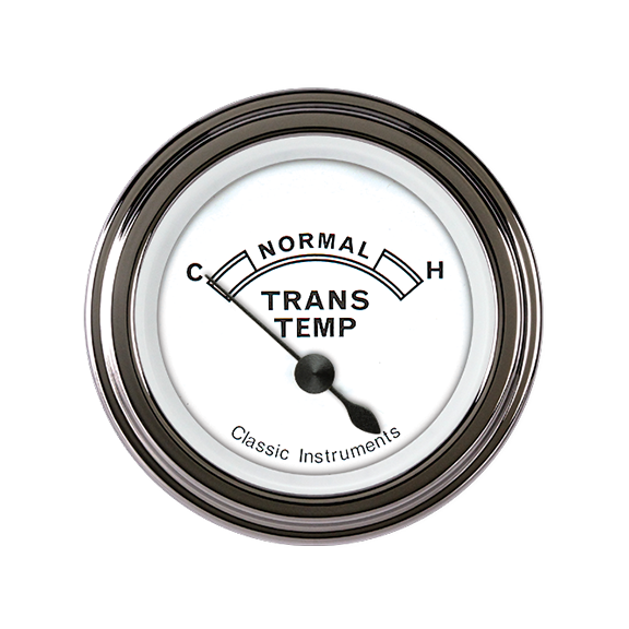 Classic Instruments CLASSIC WHITE 2IN TRANSMISSION TEMP - CW27SLC