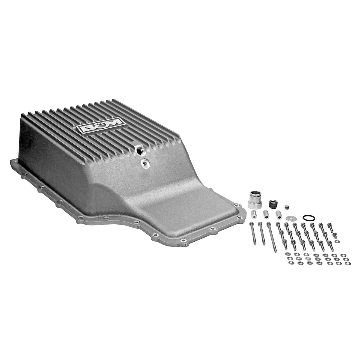 B&M HI-TEK DEEP TRANSMISSION PAN - Natural - 70397