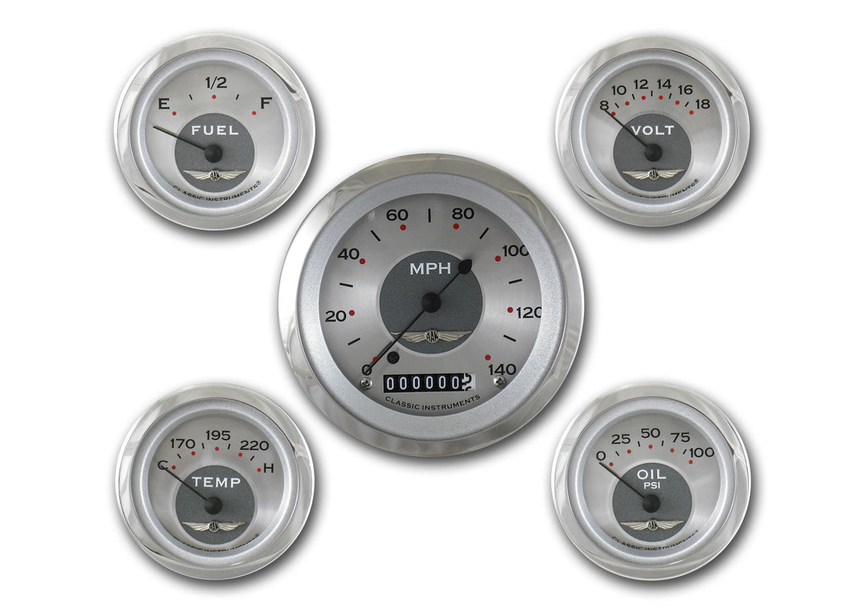 Classic Instruments All American 5 Gauge Set - AW00SRC