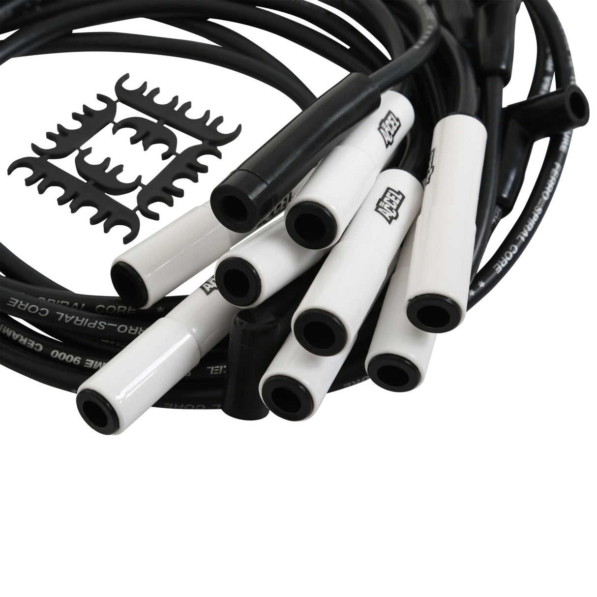 ACCEL Spark Plug Wire Set - Extreme 9000 Ceramic Boot - Dodge Truck 5.2/5.9L 91-98 - 9023C