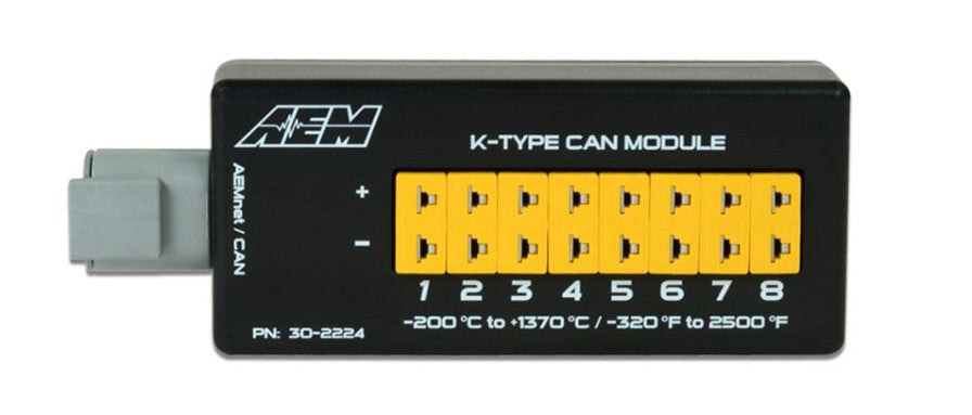 AEM 8 Channel CAN EGT Module - 30-2224