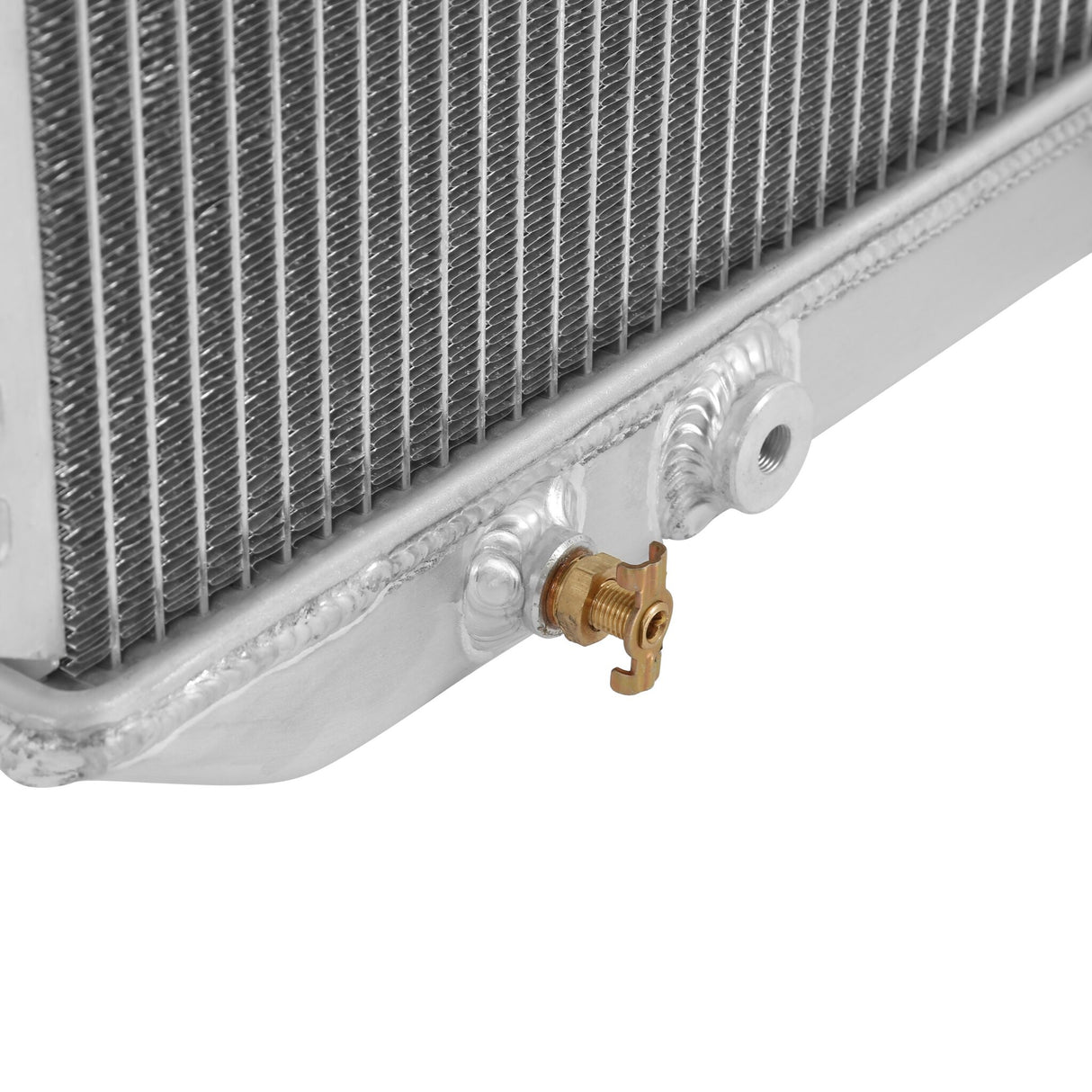 Scott Drake 2 Row Down Flow Aluminum Radiator - 340-2AL