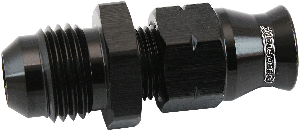 Aeroflow Tube to Male AN Adapter 1/4" to -6AN - AF108-06-04BLK AF108-06-04BLK
