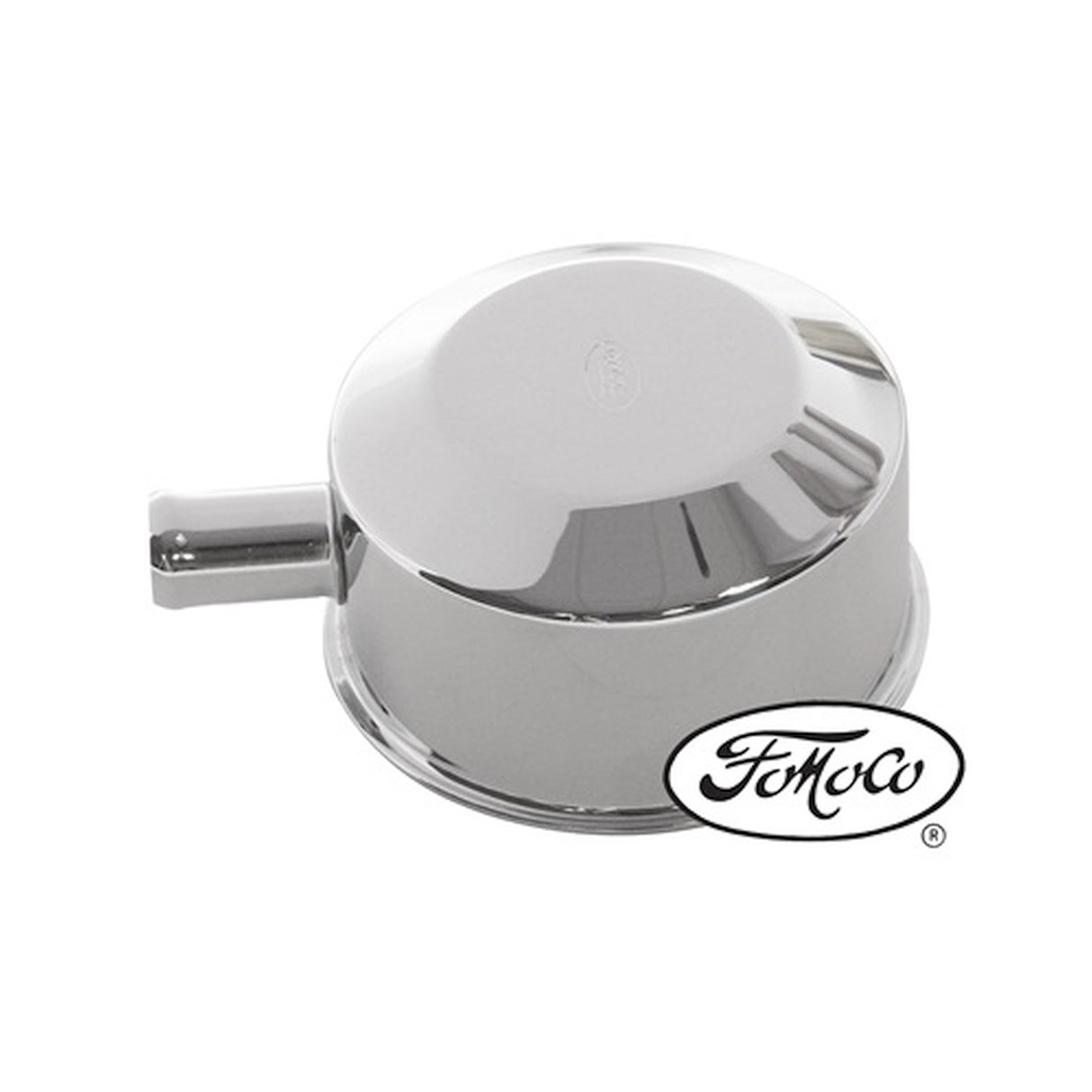 Scott Drake 65-67 Shelby Oil Cap w/ FoMoCo Logo (Chrome) - C5ZZ-6766-E