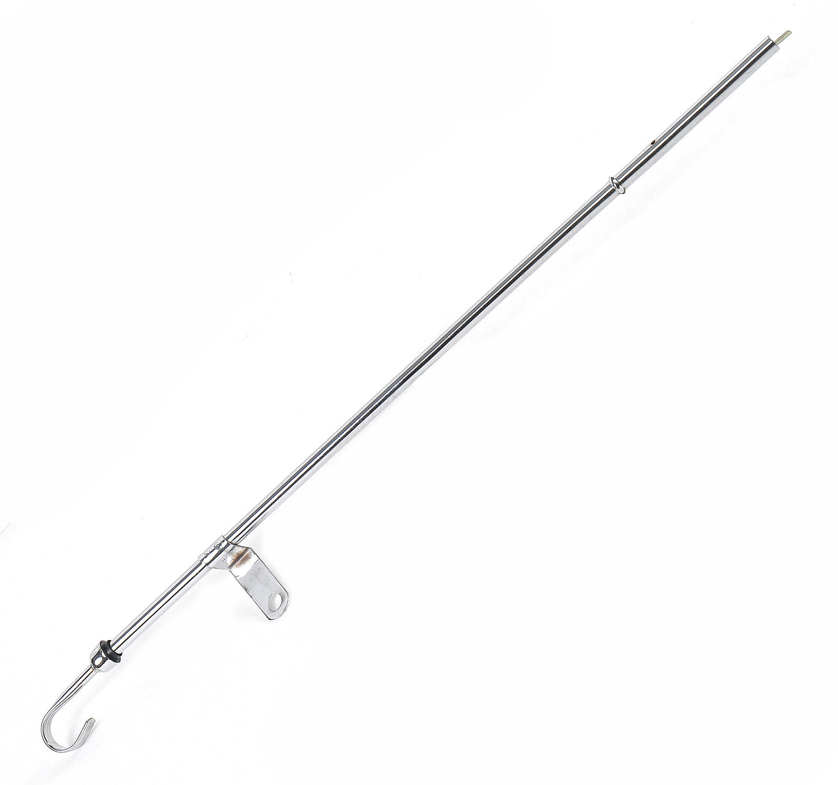 Mr Gasket Engine Oil Dipstick & Tube - Chrome - 6236