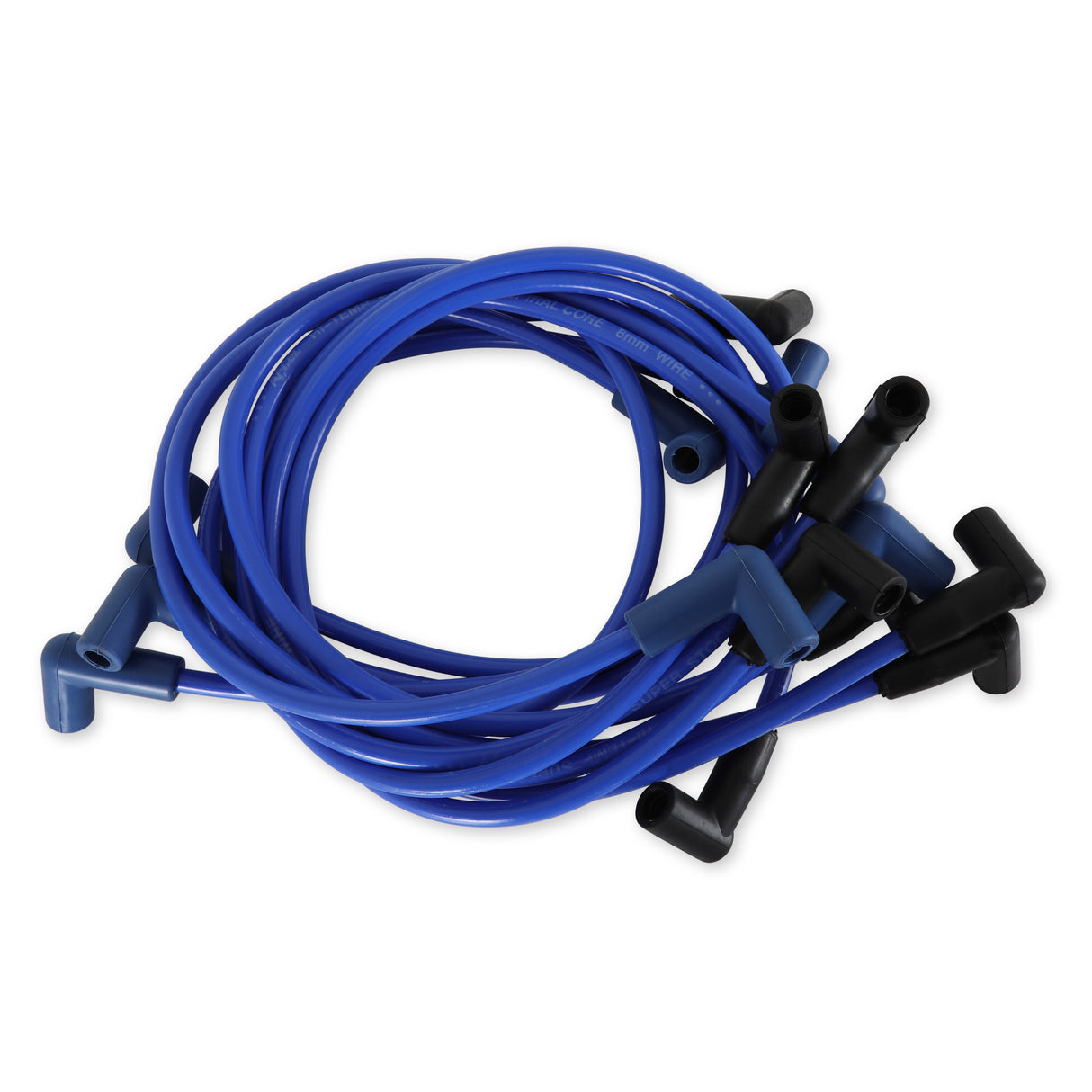 ACCEL SPARK PLUG WIRE SET - 90 DEG BOOTS - BLUE - 5048B