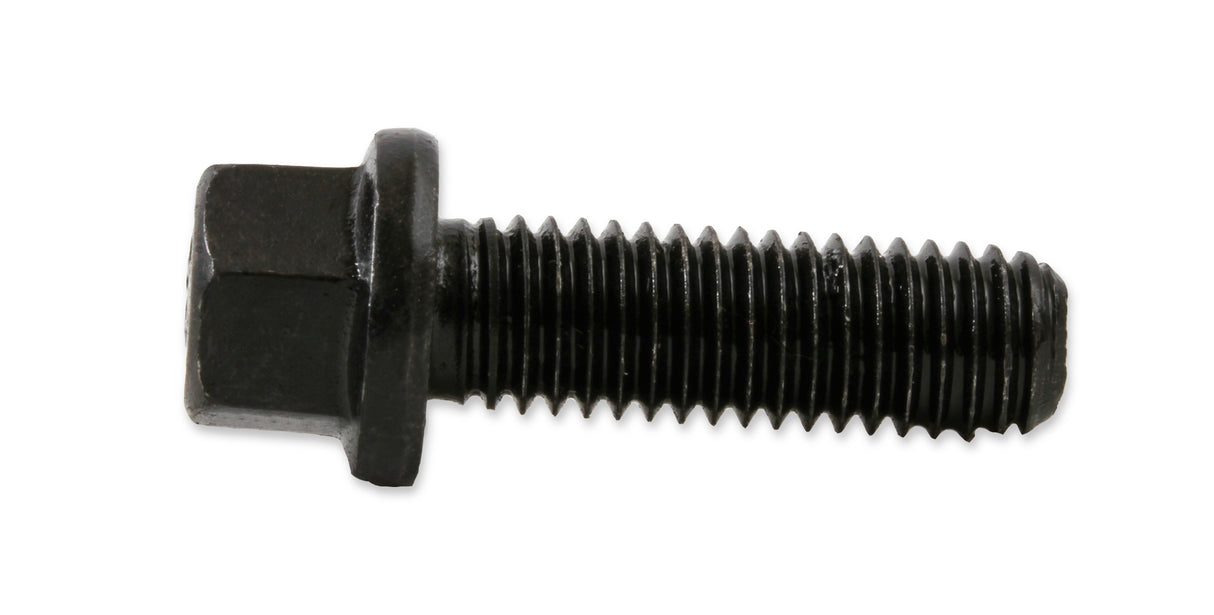 Mr Gasket Header Bolts - M8-1.25 25mm Hex Head - Black Oxide - 918G