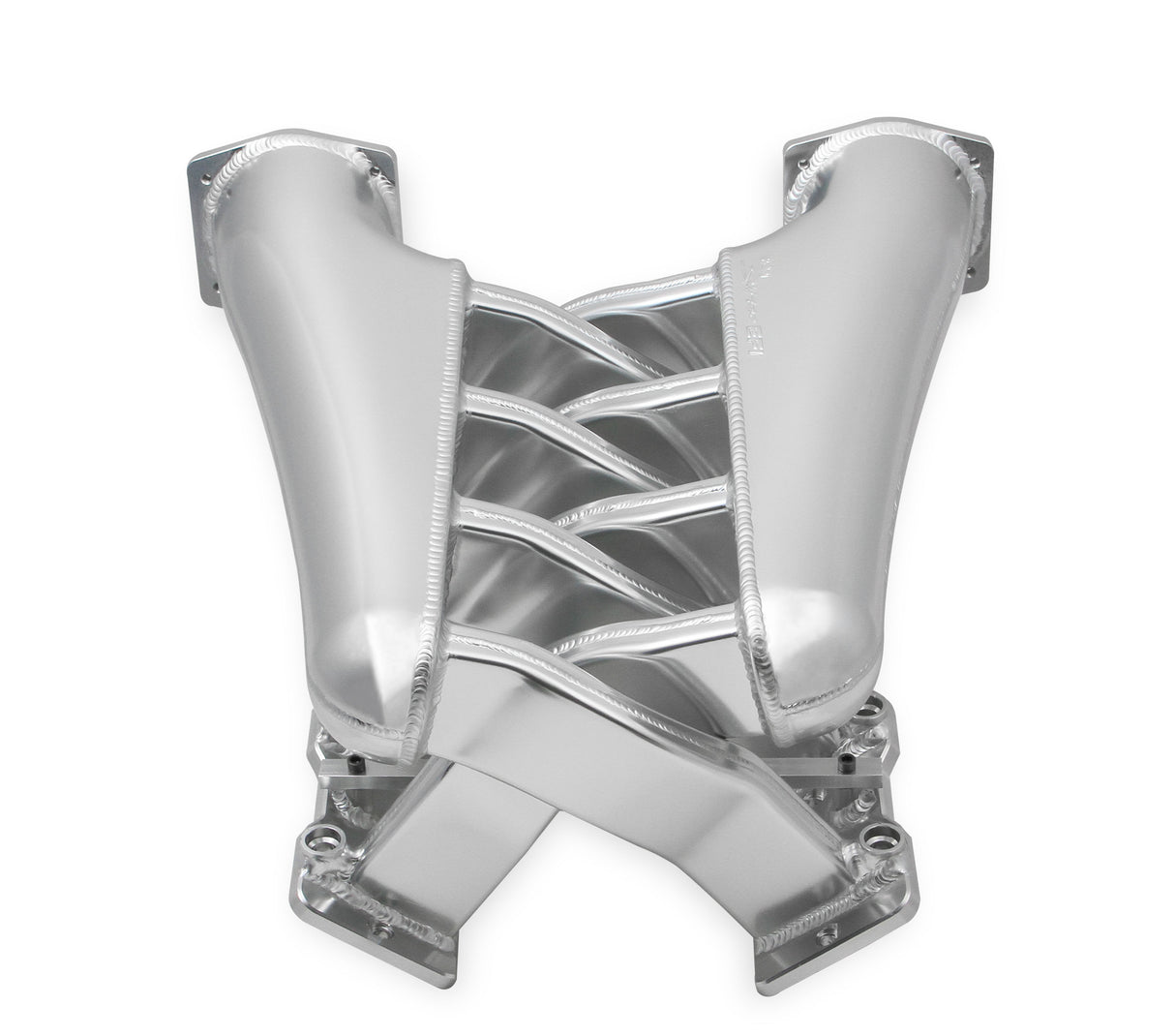Holley 820201 Sniper EFI Fabricated Intake Manifold Dual Plenum 92mm LS1/2/6, Rail Kit - Slvr