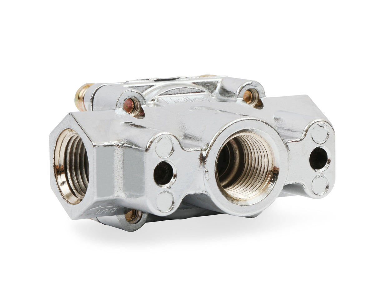 Holley 12-803 Chrome Carbureted Fuel Pressure Regulator