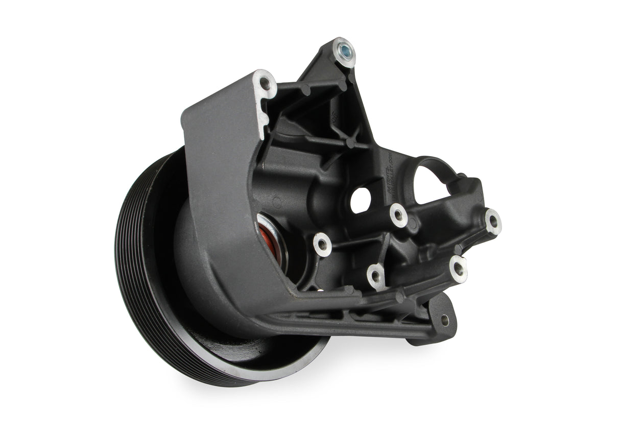 Holley BRACKET KIT, P/S LT4-W SHORT SPACER NATURAL-BLACK FINISH - 97-253BK