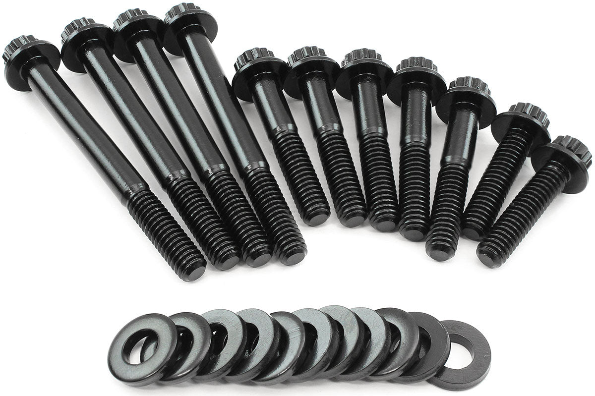 Aeroflow Ford Cleveland Water Pump Bolt Kit - Black Finish - AF37-1603 AF37-1603