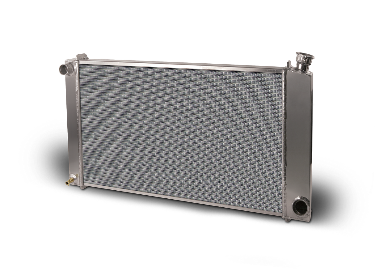 AFCO 1967-72 GM Truck/Blazer Aluminum Radiator and Shroud - 80243-B-DB-N 80243-S-NA-N