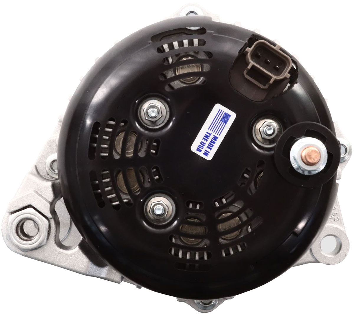 Mechman Elite Series 240 Amp Racing Alternator, Natural Finish - MM11625240