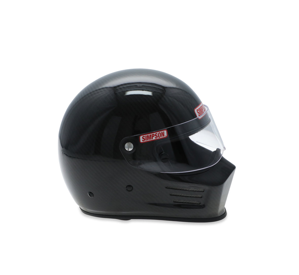 Simpson Carbon Bandit Racing Helmet No Vent MD - 720102C