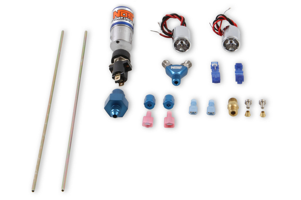 NOS Ntimidator Illuminated Dual LED Nitrous Purge Kit - 16037NOS