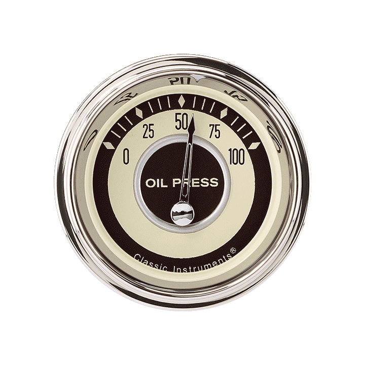 Classic Instruments NOSTALGIA VT 2IN OIL PRESS - NT81SLF