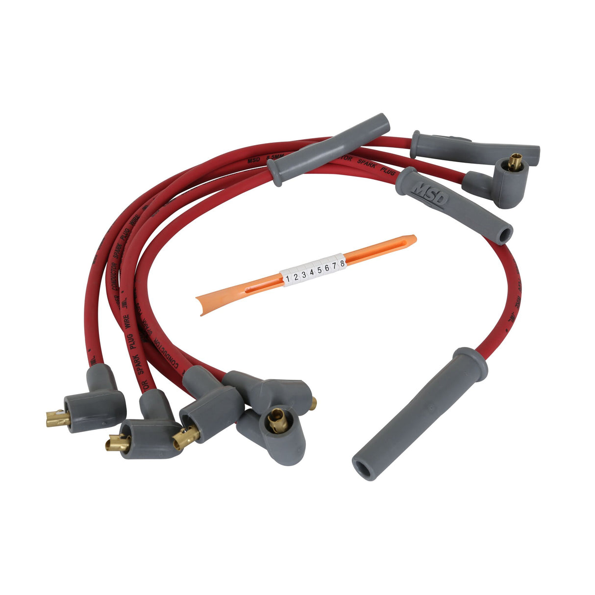 MSD Super Conductor Spark Plug Wire Set, 4 Cyl., 22R - 31949