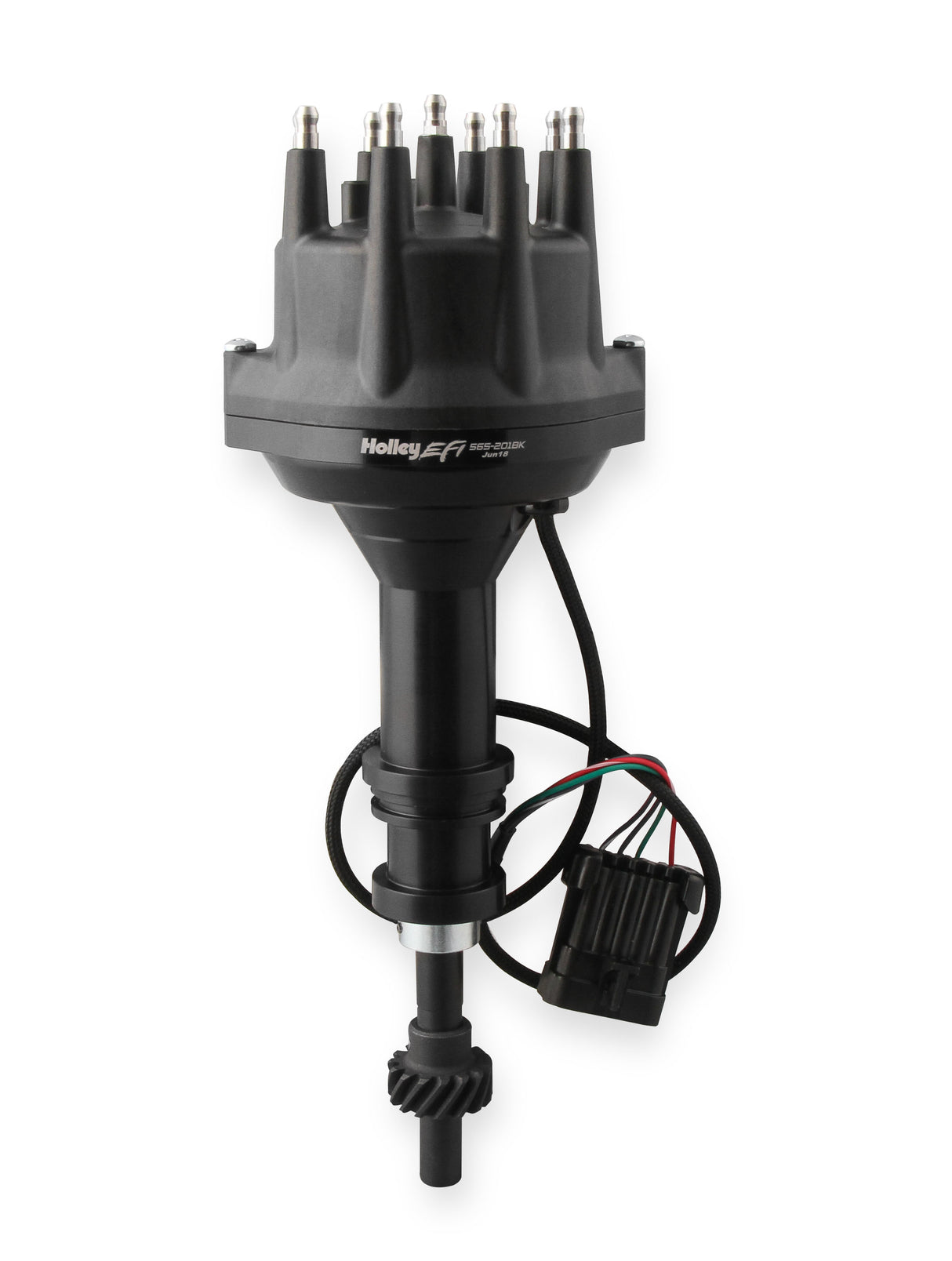 Holley 565-201BK EFI Dual Sync Ford 351W Distributor, Black