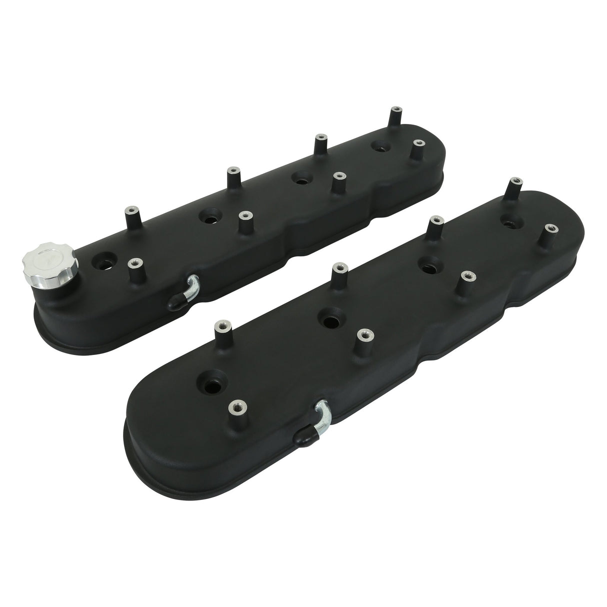 Holley 241-112 Tall LS Valve Covers - Satin Black