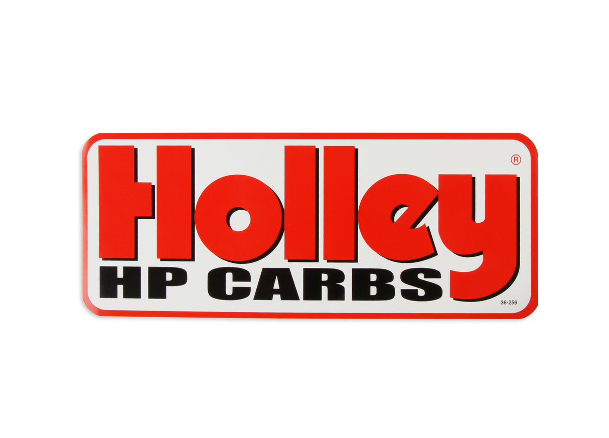 Holley 36-256 HP Carbs Decal