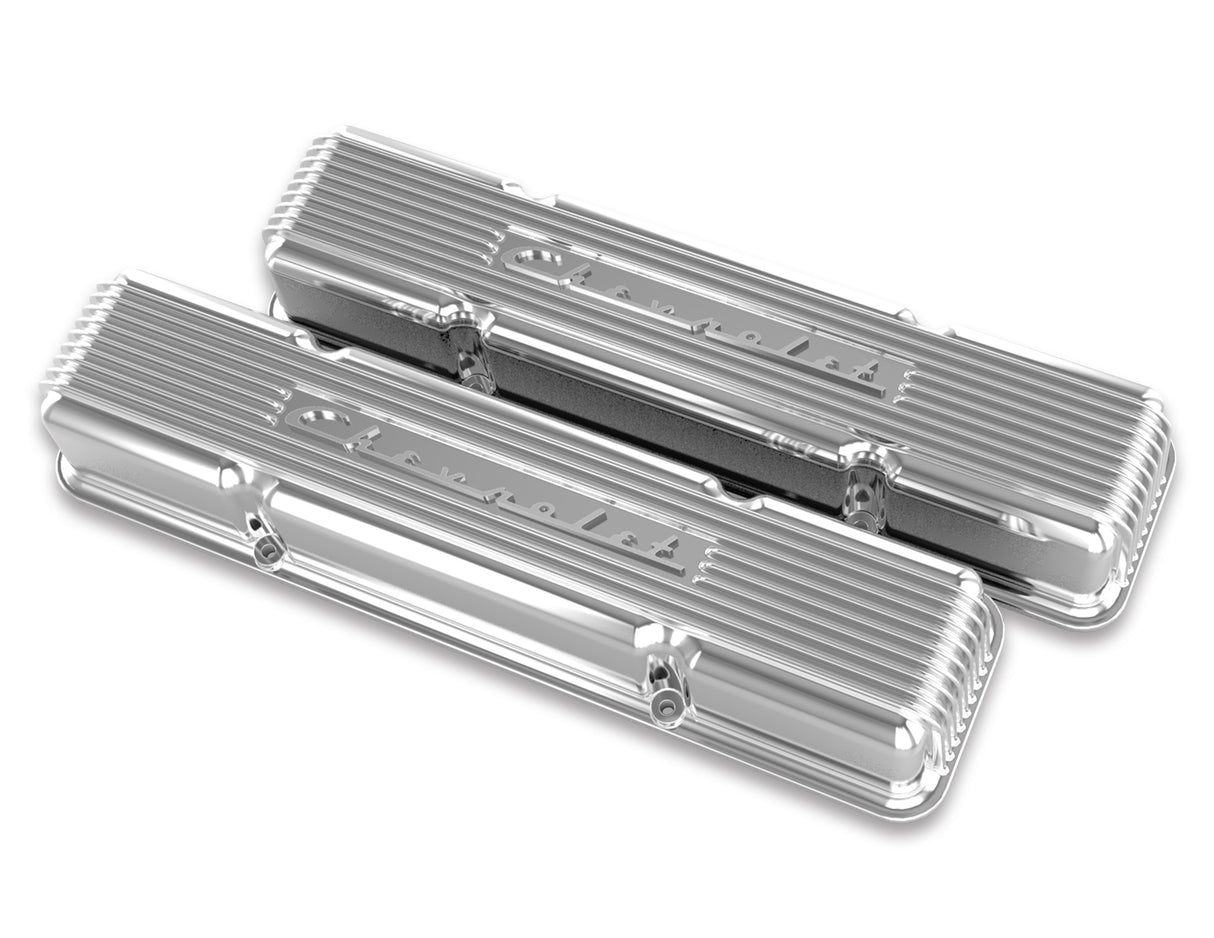 Holley 241-107 GM Licensed Vintage Series SBC Valve Covers
