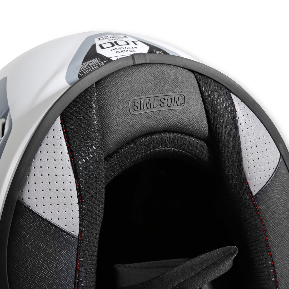 Simpson Motorcycle Ghost Bandit Helmet - Wraith MD - GBDMWRA