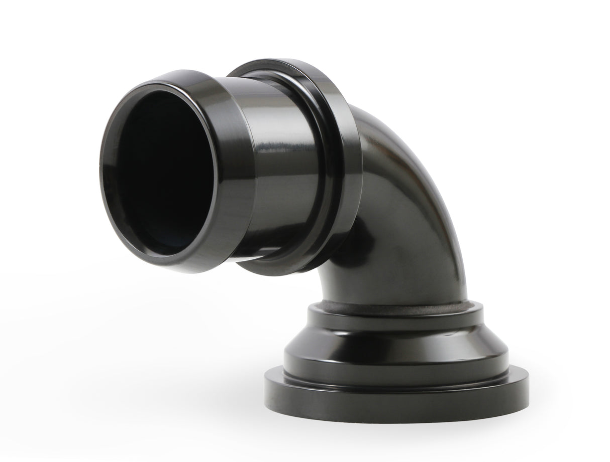 Holley 97-341 Water Neck - Swivel 90 Degree Angle - Black