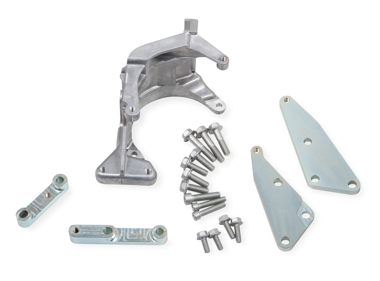 Holley 20-159 Low-Mount LS Accessory Drive Bracket - Passenger's Side A/C Bracket