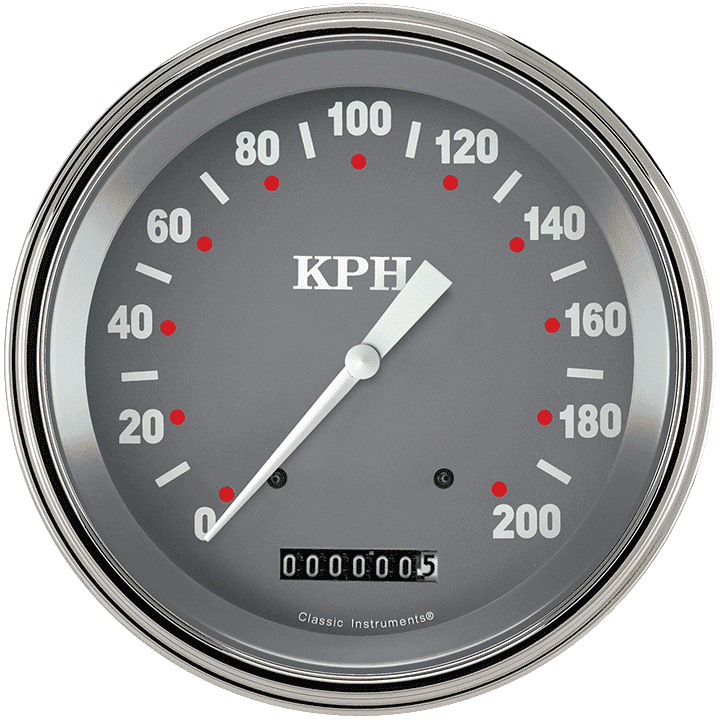 Classic Instruments SG Series 4 5/8" Speedometer - SG58SLF