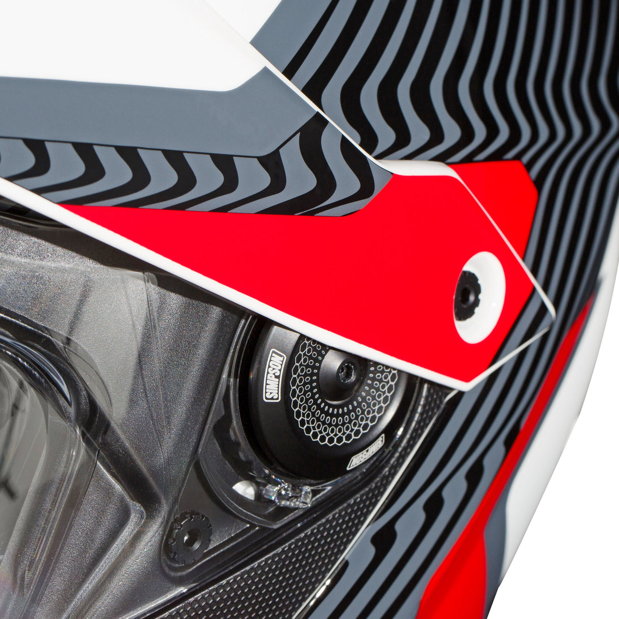 Simpson Motorcycle Xcursion Bandit Helmet - Mojave Red - Small - XBMWRGSM