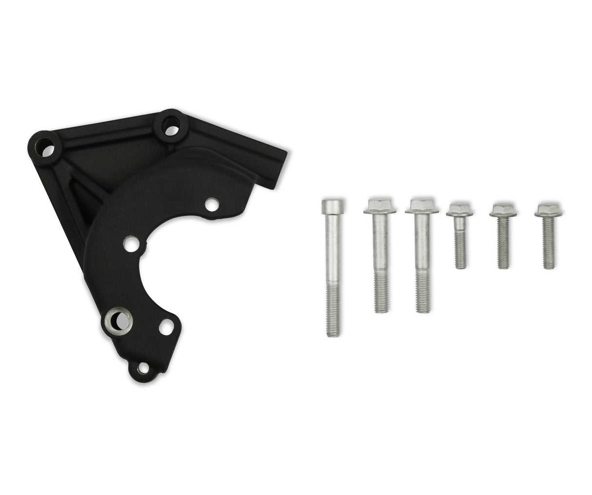 Holley 20-165BK Mid LSA/LS Accessory Drive Bracket Kit - Power Steering - Black