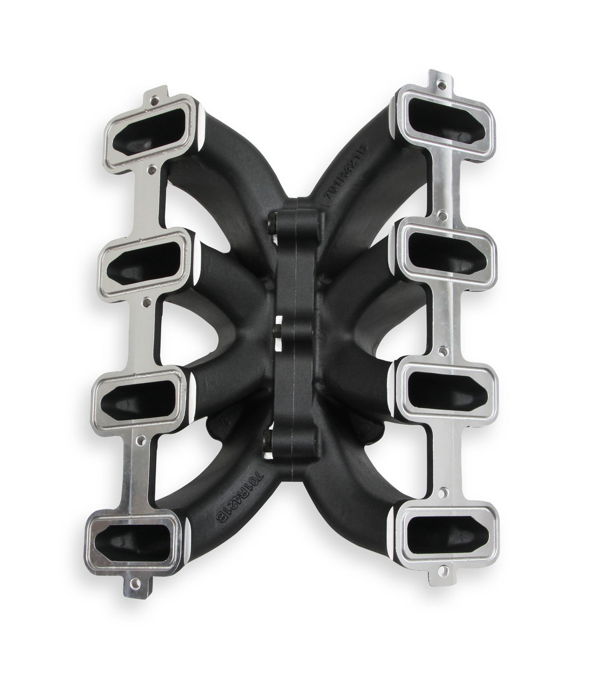 Holley 300-256BK Single Plane Split-Design Race Intake Manifold- GM LS1/LS2/LS6- Black