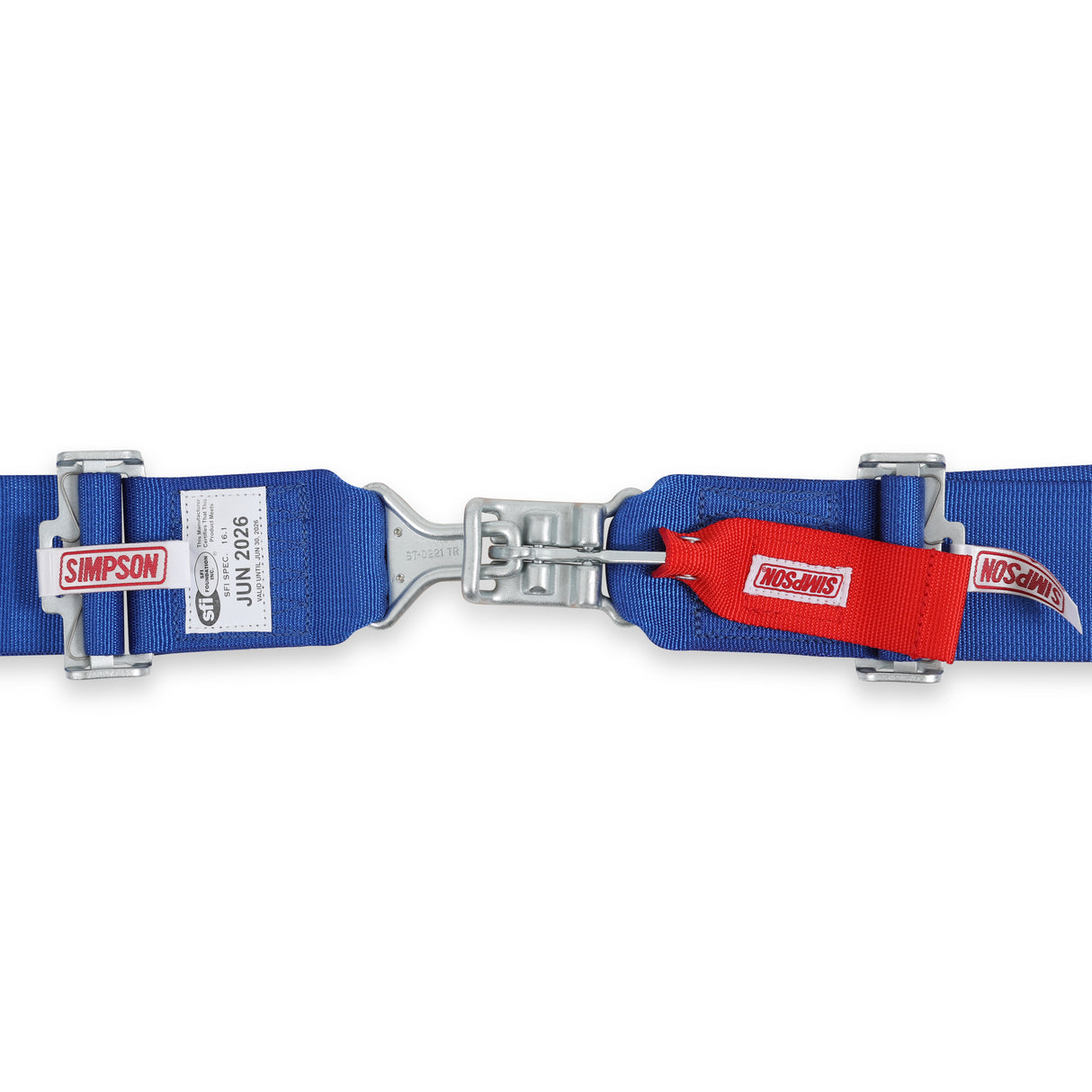 Simpson Latch and Link Lap Bolt-In 5-Point Pull-Down Harness - 29063BLH