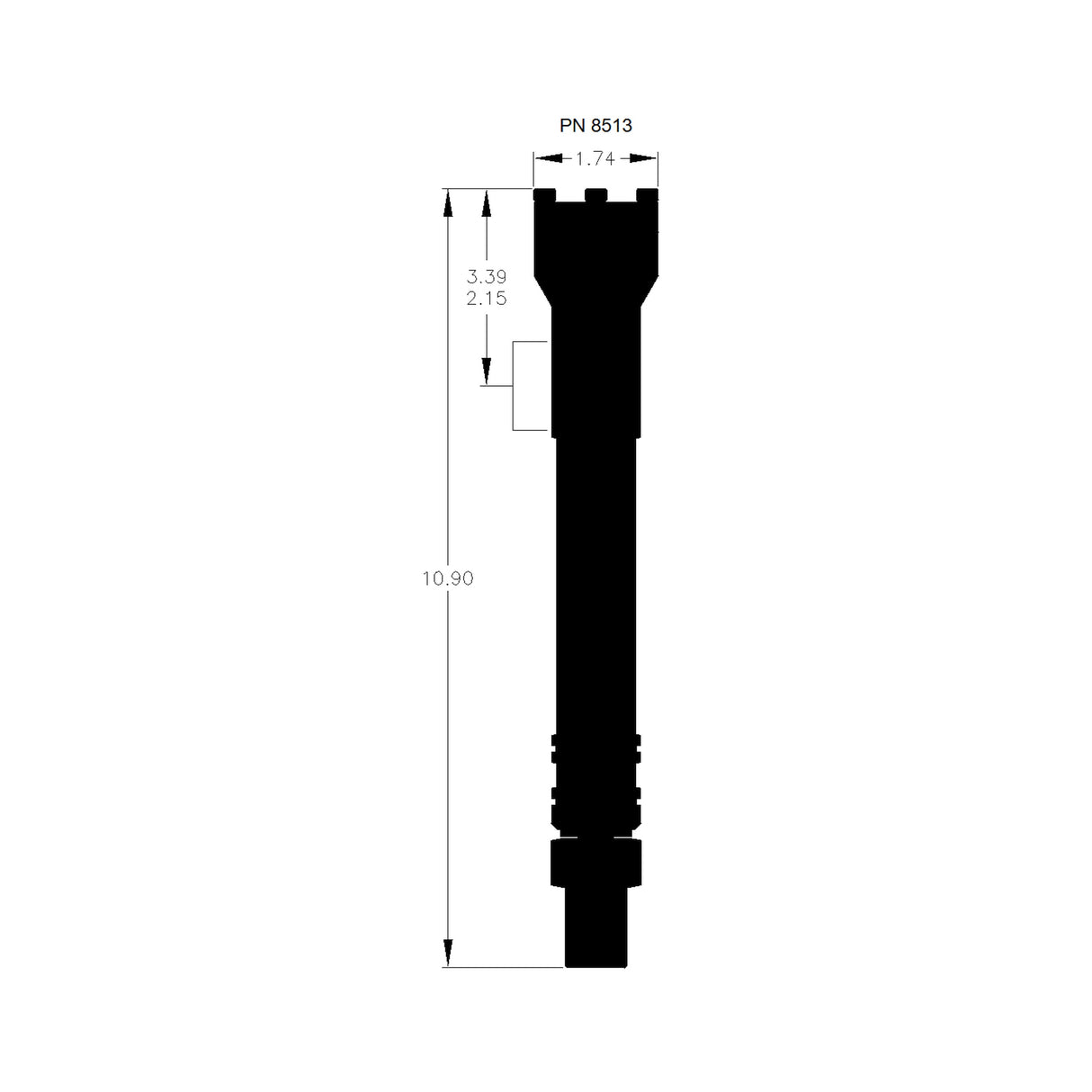 MSD Oil Plug Wet Sump Chevy V8 - 8513