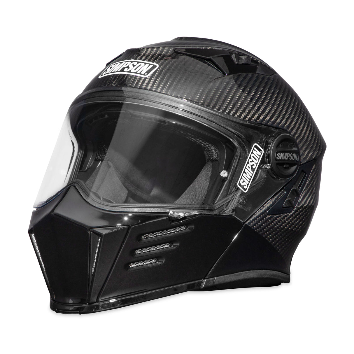 Simpson Motorcycle Mod Bandit Helmet - Carbon Fiber 2X - M59XXC
